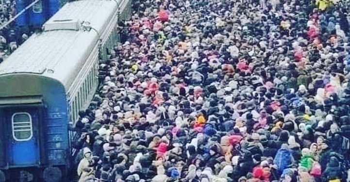 Ukraina Bagai ‘Neraka’, 1,2 Juta Jiwa Telah Eksodus