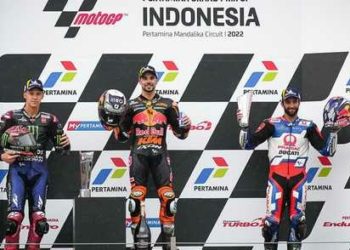 Miguel Oliveira Juara di MotoGP Mandalika