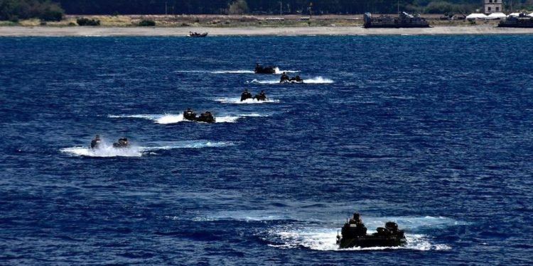 Militer AS dan Filipina Gelar Latihan Besar-besaran di Laut China Selatan