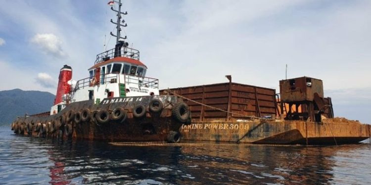 TNI AL Tahan Tiga Kapal Pengangkut Nikel 1 TNI AL Tahan Tiga Kapal Pengangkut Nikel