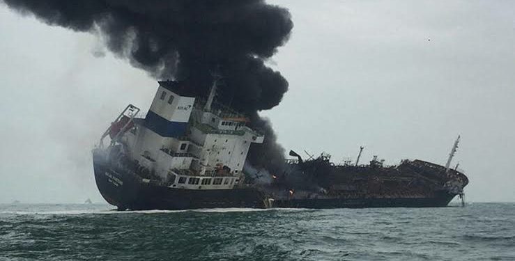 Kapal Tanker Meledak di Hong Kong, 5 Warga Indonesia Terluka