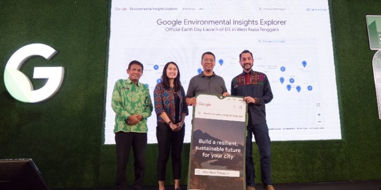 Pertama di Asia Tenggara, Google luncurkan Environmental Insights Explorer di NTB