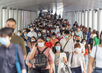 Indonesia Hapus Aturan Pemakaian Masker di Ruang Terbuka