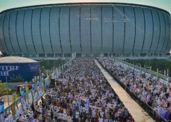 Bersejarah, Jakarta International Stadium Jadi Lokasi Sholat Id Ribuan Umat Islam