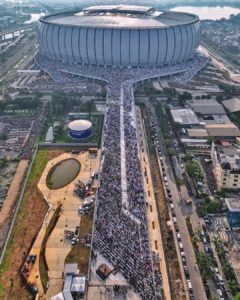 Bersejarah, Jakarta International Stadium Jadi Lokasi Sholat Id Ribuan Umat Islam 1