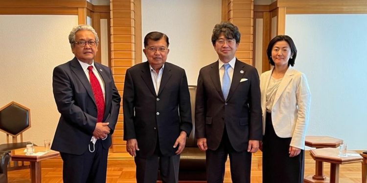 Aktivis Jepang Minta Pandangan Jusuf Kalla dalam Mempromosikan Perdamaian di Asia 1