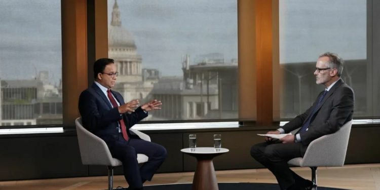 Anies dan CEO Bloomberg Bahas Target Ambisius Kota Jakarta Capai Net Zero