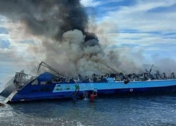 Kebakaran Kapal Feri di Filipina, 7 Orang Tewas