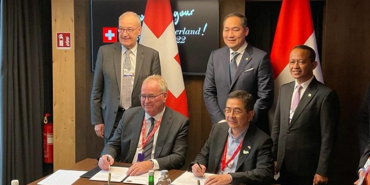 WEF 2022: Indonesia dan Swiss Teken 4 Perjanjian Bilateral 1