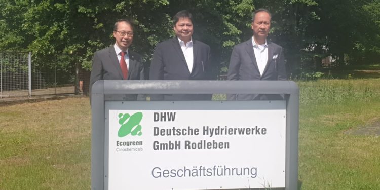 Indonesia Jajaki Kerja Sama dengan Ecogreen Oleochemicals dan APUS Group Jerman