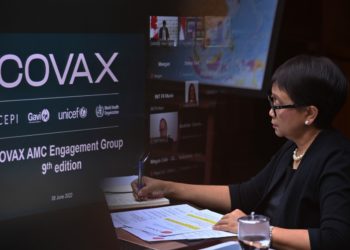 COVAX AMC EG: Indonesia Dorong Percepatan Vaksinasi Global