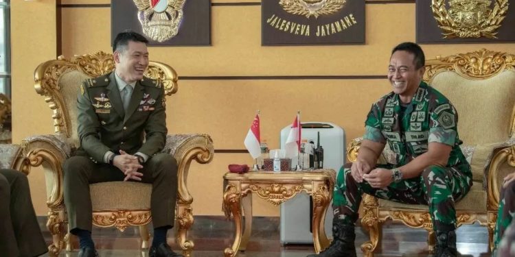 Panglima TNI Ajak Singapura Bergabung dalam latihan Garuda Shield