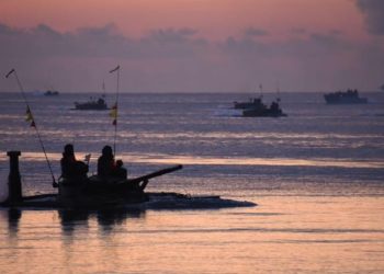 Ribuan Pasukan TNI AL Bersiap Latihan Tempur di Riau