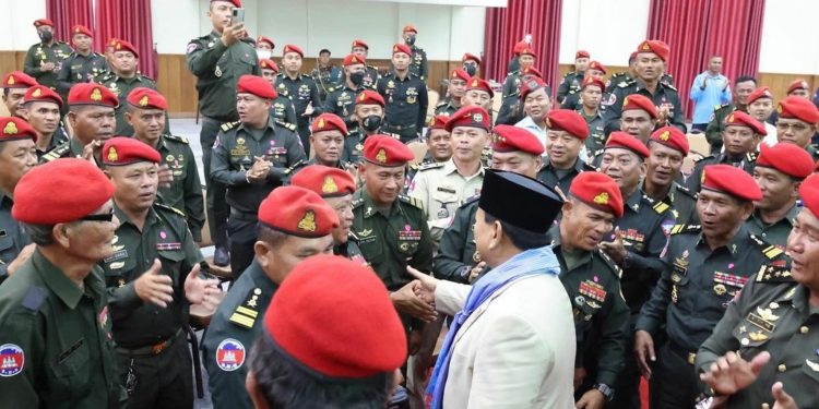 Prabowo Reuni dengan Pasukan Khusus Kamboja 1