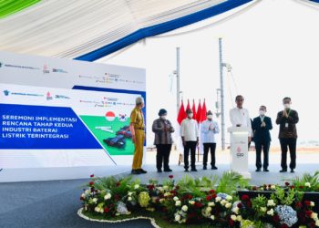 Investasi Rp142 Triliun, Indonesia Bangun Industri Baterai Berbasis Nikel Terintegrasi