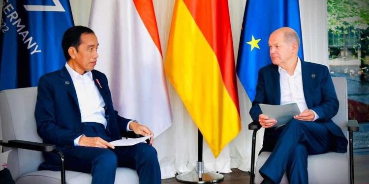 Presiden Jokowi dan Kanselir Jerman Bahas Kerja Sama Ekonomi, Energi dan Industri 1 Presiden Jokowi dan Kanselir Jerman Bahas Kerja Sama Ekonomi, Energi dan Industri