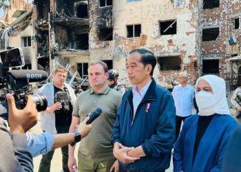 Dari Kota Kyip Ukraina, Jokowi Serukan Perang Diakhiri
