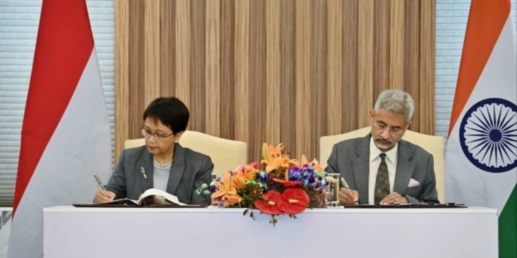 Indonesia dan India Teken 3 Perjanjian Strategis