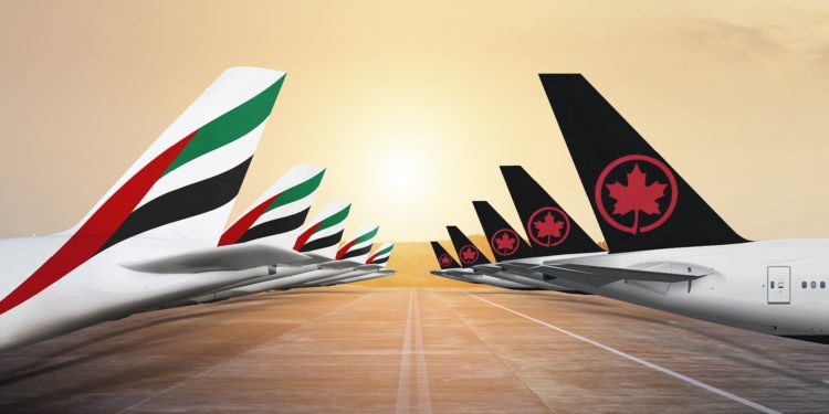Emirates dan Air Canada Jalin Kemitraan Codeshare 1 Emirates dan Air Canada Jalin Kemitraan Codeshare