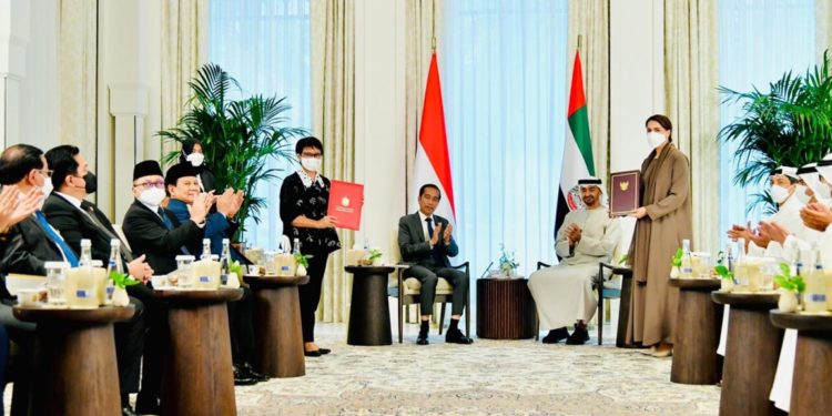 Indonesia dan UEA Sepakati 6 Kerja Sama Strategis