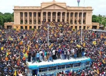 REVOLUSI DI SRI LANKA: Massa Kepung Istana, Rajapaksa Mundur dari Presiden