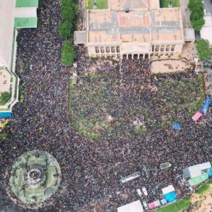 REVOLUSI DI SRI LANKA: Massa Kepung Istana, Rajapaksa Mundur dari Presiden 1