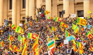 REVOLUSI DI SRI LANKA: Massa Kepung Istana, Rajapaksa Mundur dari Presiden 3