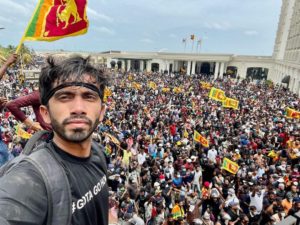 REVOLUSI DI SRI LANKA: Massa Kepung Istana, Rajapaksa Mundur dari Presiden 2