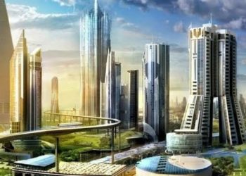 Investasi Rp14 Triliun, Arab Saudi Bangun Gedung Pencakar Langit dari Kaca di Gurun Pasir