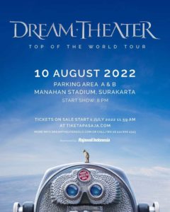 Dream Theater akan Konser di Indonesia 10 Agustus 2022 1