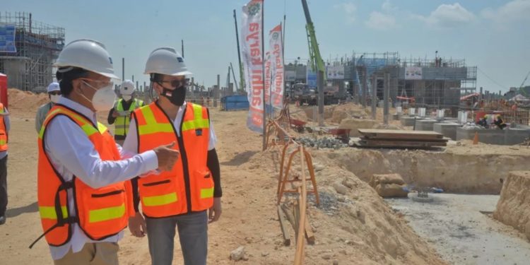 Konstruksi Smelter Freeport Indonesia di Gresik Capai 34,9 Persen