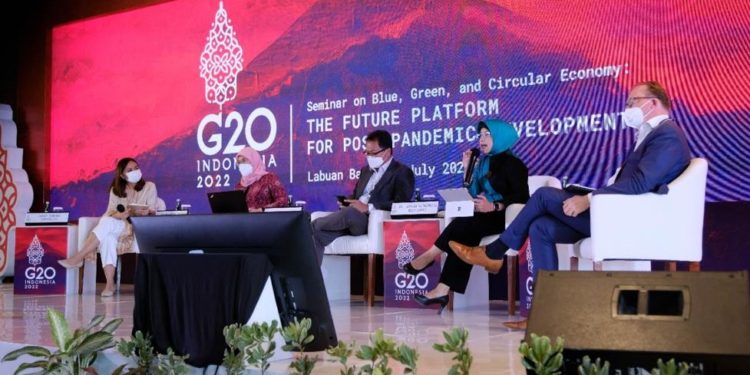 Indonesia Pimpin G20 Implementasi Blue, Green, dan Circular Economy