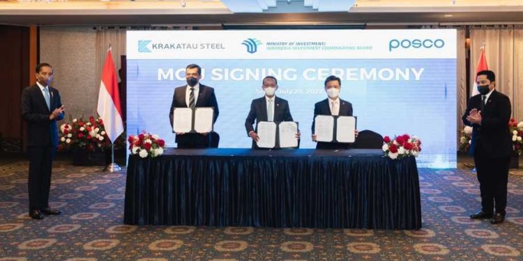 Investasi Rp52 Triliun, Posco dan Krakatau Steel akan Perluas Kapasitas Produksi Baja