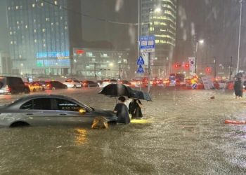 BENCANA IKLIM: Kota Seoul Lumpuh Diterjang Banjir, 7 Orang Tewas 2
