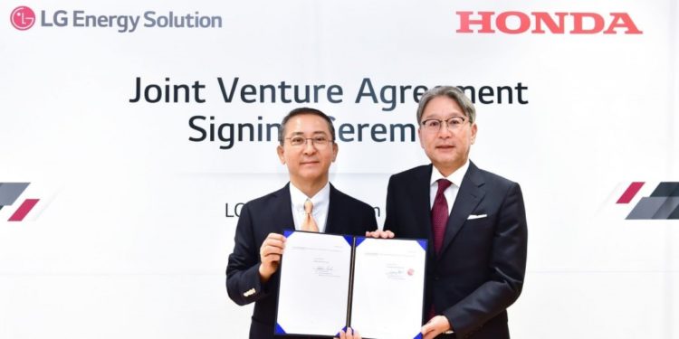 Investasi US$4,4 Juta, Honda dan LG Kolaborasi Bangun Pabrik Baterai di AS