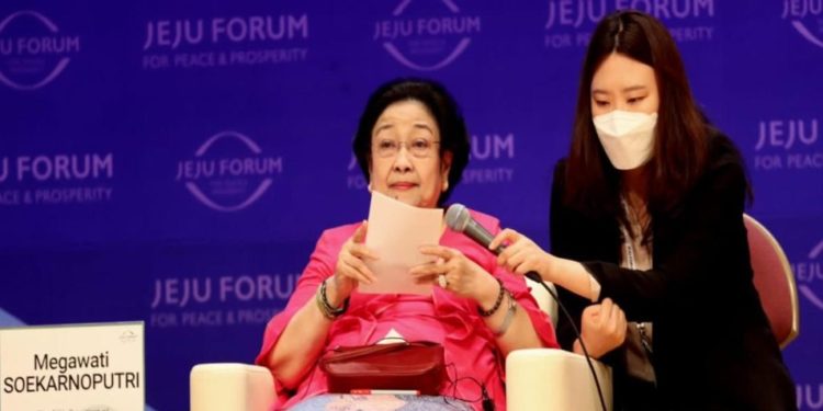 JEJU FORUM: Megawati Gaungkan Semangat Pancasila untuk Perdamaian Dunia