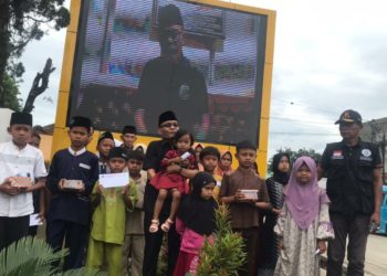 Terobosan Bersejarah, Legislator Gerindra Bangun Layar Videotron Murotal Alquran 1