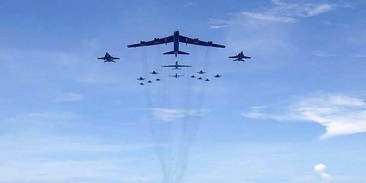 AS Kerahkan 6 Pesawat Pengebom Nuklir di Utara Australia Dekat Indonesia