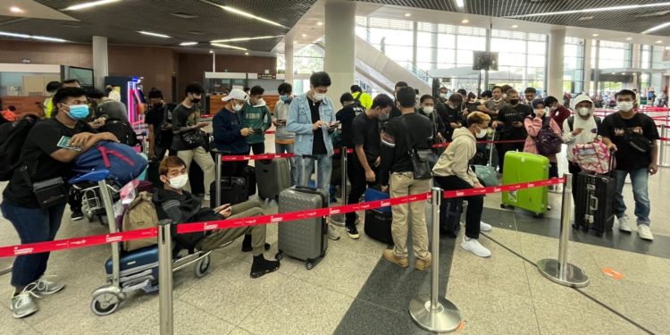 172 Pekerja Migran Indonesia Korban Perdagangan Orang di Kamboja Dipulangkan Bertahap