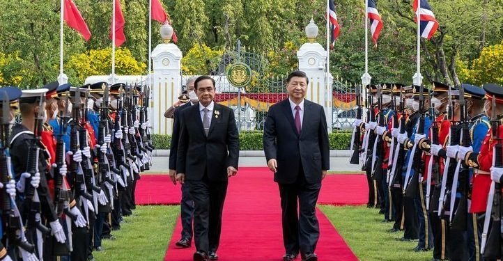 Arah Baru Relasi China dan Thailand 1