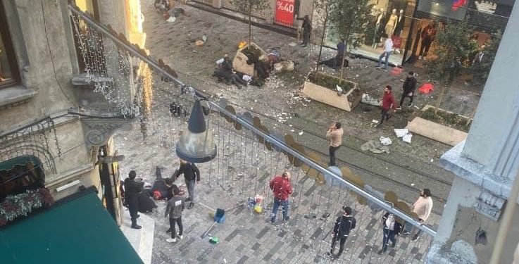Kota Istanbul Diguncang Ledakan Bom, 6 Tewas dan Puluhan Terluka