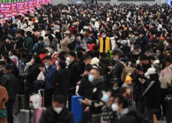 China Catat Lonjakan Perjalanan Jelang Berakhirnya Liburan Festival Musim Semi