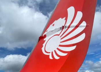 Pesawat Lion Air Gagal Terbang akibat Kecelakaan di Merauke