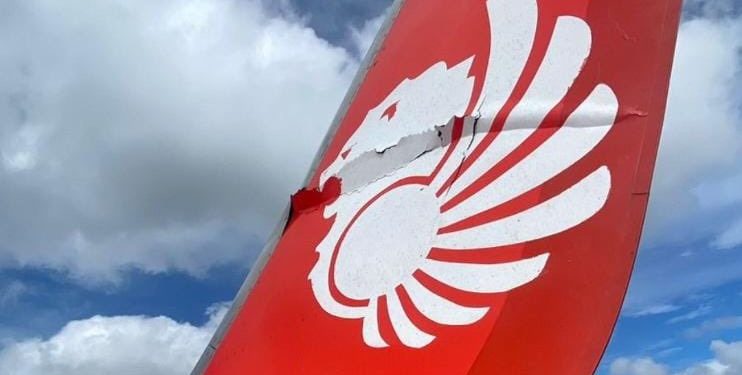 Pesawat Lion Air Gagal Terbang akibat Kecelakaan di Merauke
