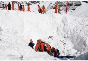 In Pictrure: Bencana Longsor Salju di Tibet, 28 Orang Tewas 1