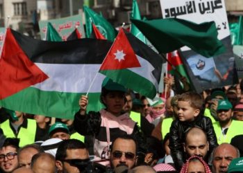 Ribuan Warga Yordania Kecam Israel atas Pembunuhan Warga Palestina