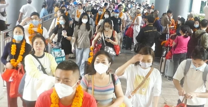 Libur Imlek, Ratusan Wisatawan China Bergerak Masuk ke Bali