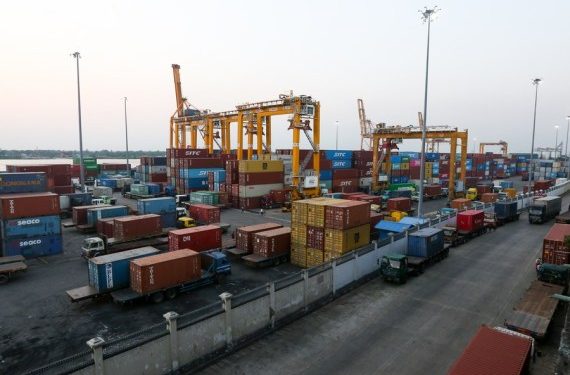Perdagangan Myanmar melalui Jalur Laut Melesat Tajam hingga US$22,24 Miliar