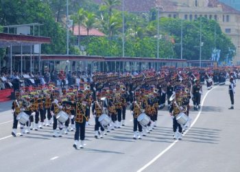 Hari Kemerdekaan ke-75 Sri Lanka Diwarnai Parade Militer
