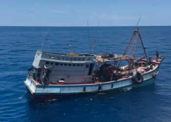 ILLEGAL FISHING: KKP Tangkap Kapal Vietnam di ZEEI Laut Natuna Utara